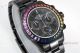 NEW! Noob Factory 4130 Rolex Daytona Blaken 'Black Venom' Rainbow Bezel Watch 40mm (3)_th.jpg